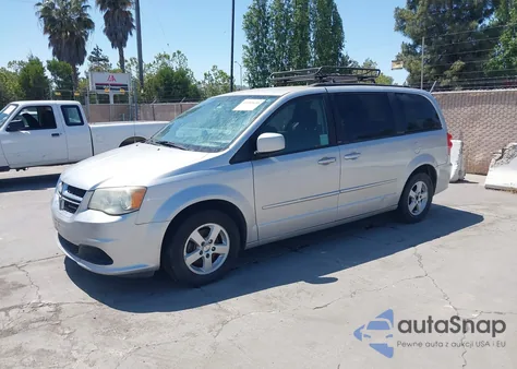 2012 Dodge Grand Caravan Sxt from USA, damaged, VIN 2C4RDGCG2CR223891